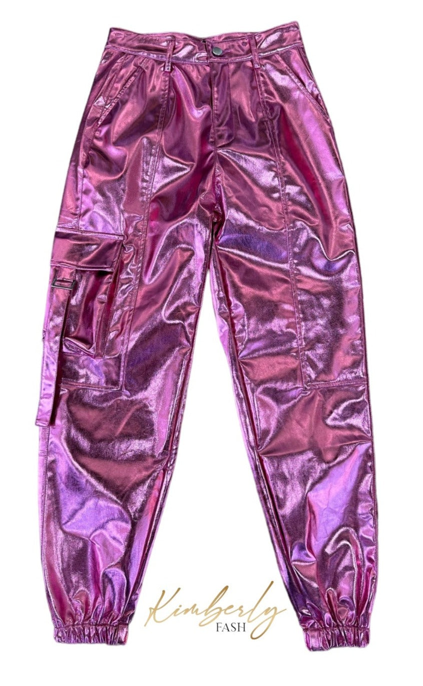 Metallic Joggers