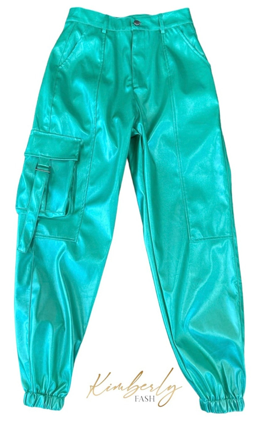 Metallic Joggers