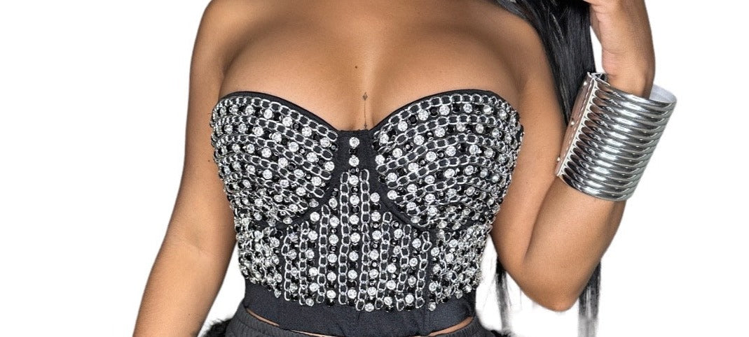 Rhinestone Corset